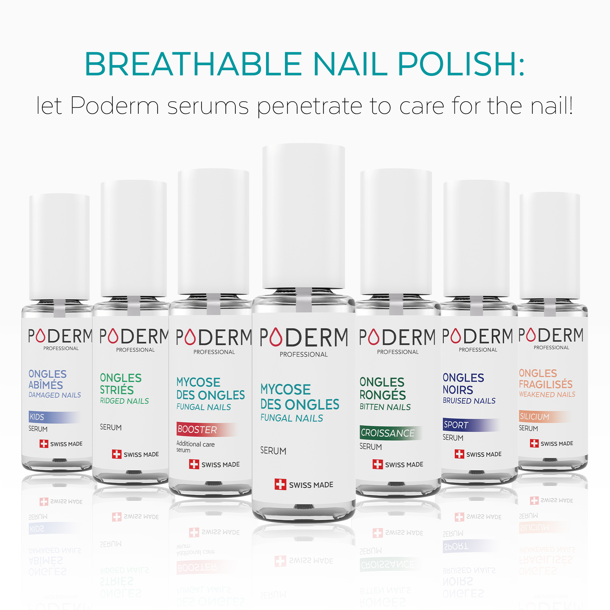 Breathable serum range