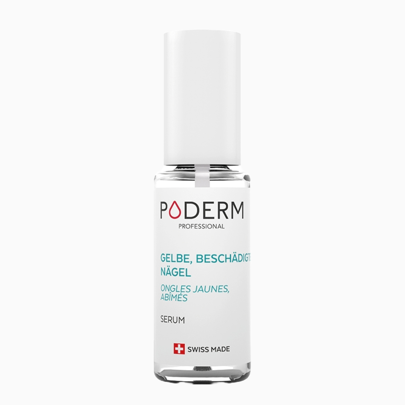 gelbe beschädigte nägel serum