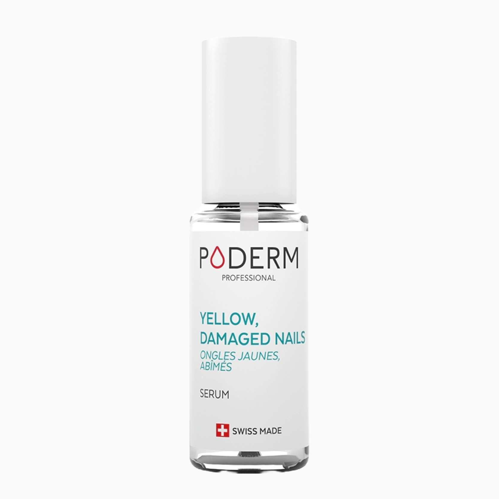 yellow damaged nails serum