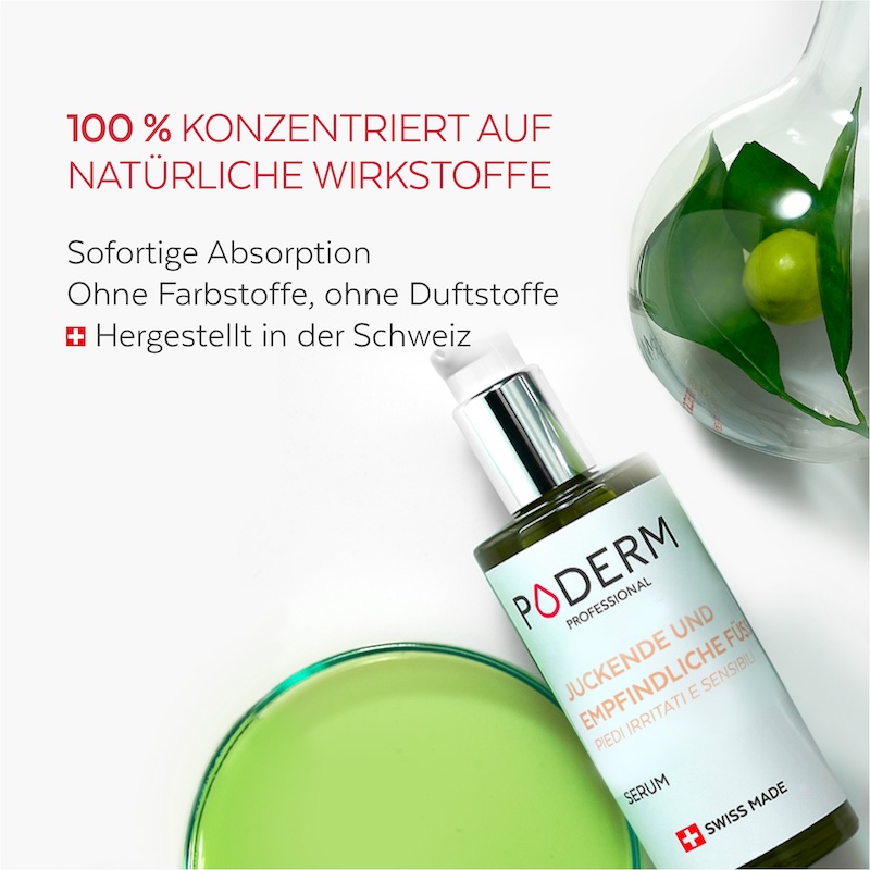Serum für gereizte und empfindliche Füße